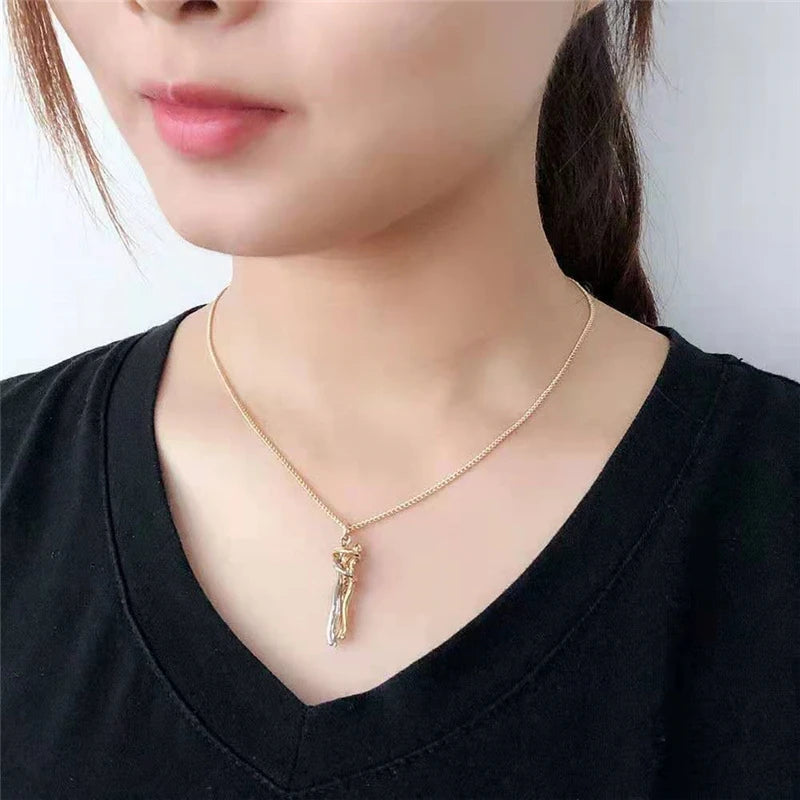 The Embrace Love Pendant Necklace