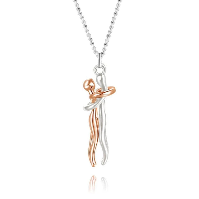 The Embrace Love Pendant Necklace