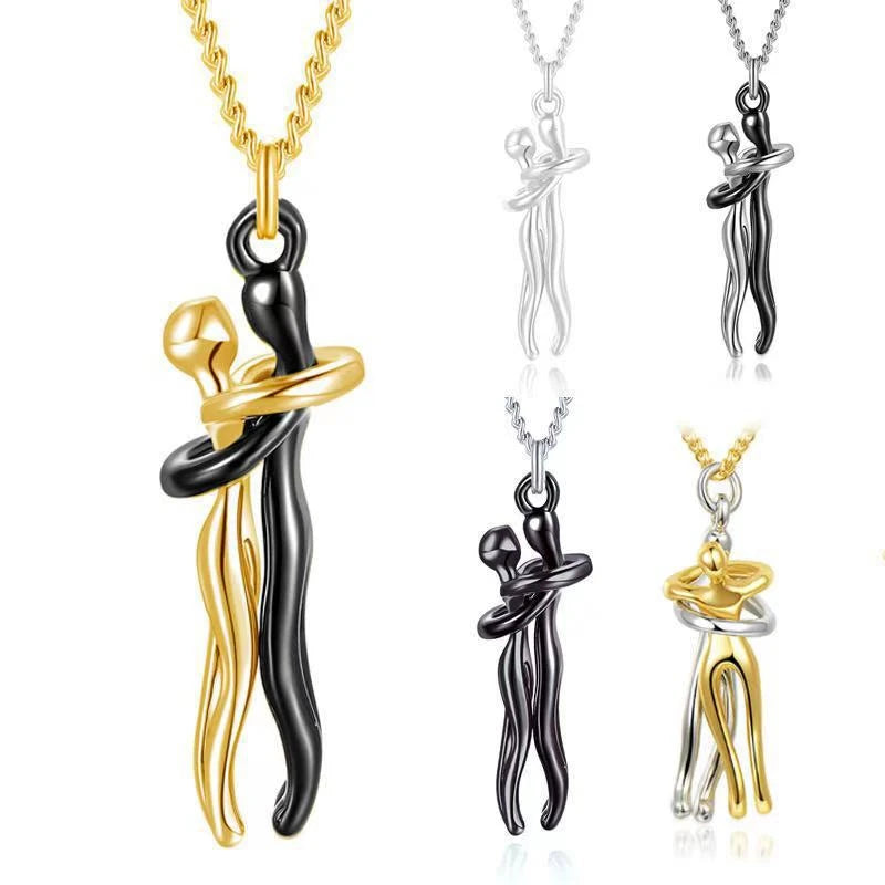 The Embrace Love Pendant Necklace