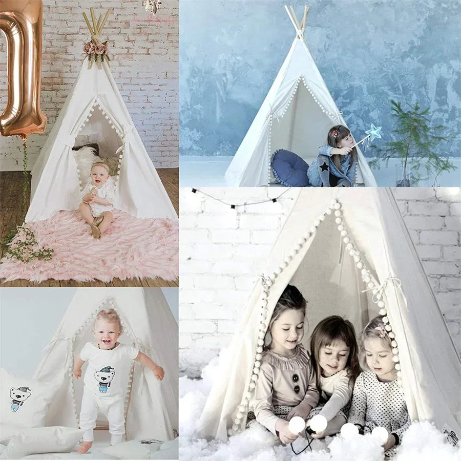 Kids Teepee Play Tent – Foldable Indoor and Outdoor Adventure Space