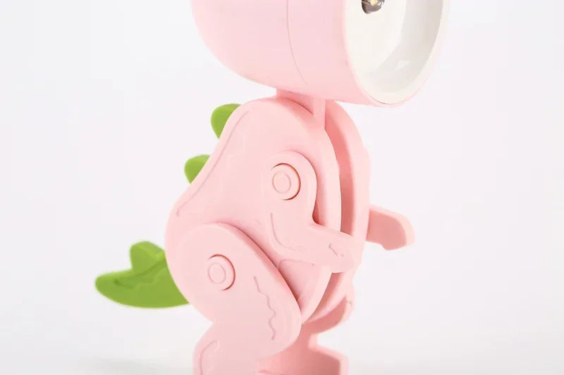 Mini Magnetic Dinosaur Night Light – Folding LED Bedside Lamp & Kids' Room Ornament