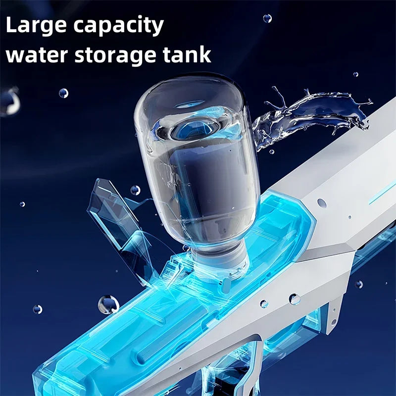 Powerful Electric Water Gun – Automatic High-Pressure Squirt Blaster for Summer Fun, Beach & Outdoor Play for Kids & Adults