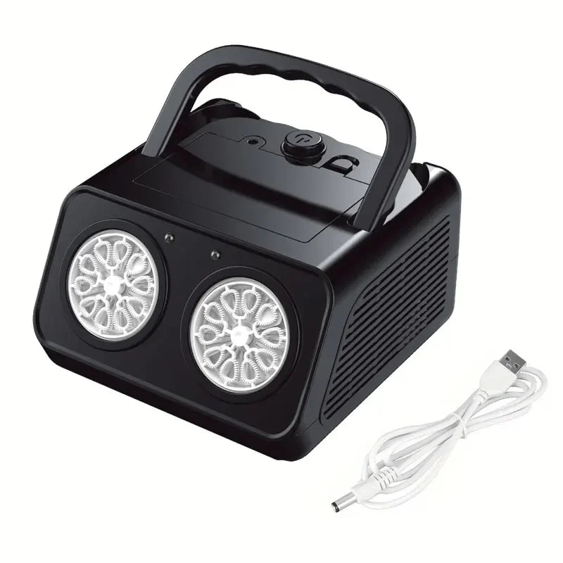 Handheld automatic bubble machine, children's portable bubble machine