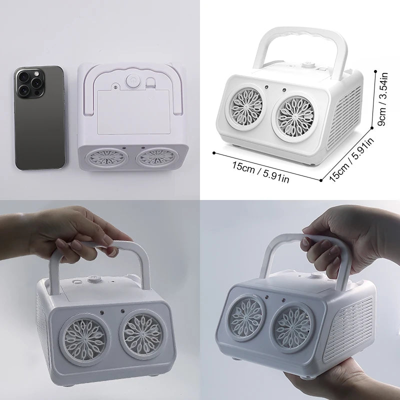 Handheld automatic bubble machine, children's portable bubble machine