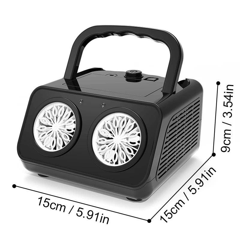 Handheld automatic bubble machine, children's portable bubble machine