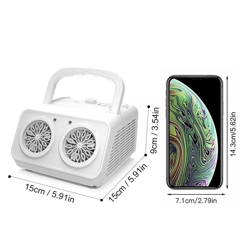 Handheld automatic bubble machine, children's portable bubble machine