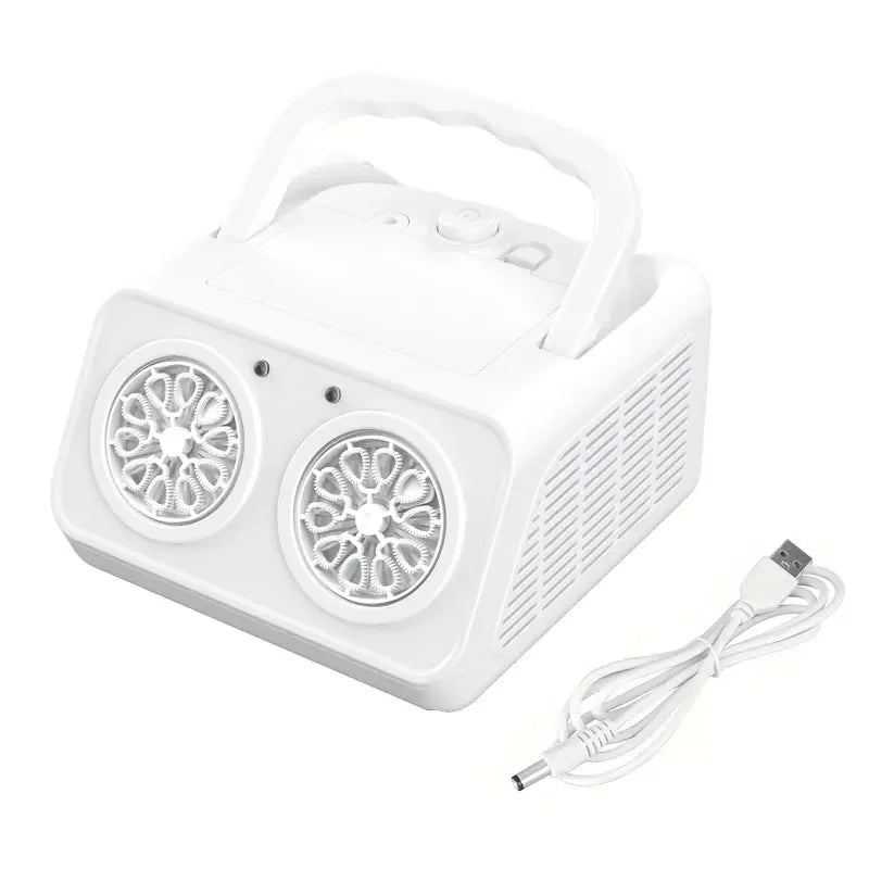 Handheld automatic bubble machine, children's portable bubble machine