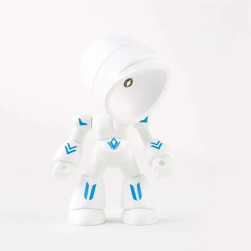 Mini LED Hero Night Light – Cute Cartoon Police Desk Lamp for Kids' Bedrooms & Holiday Gifts