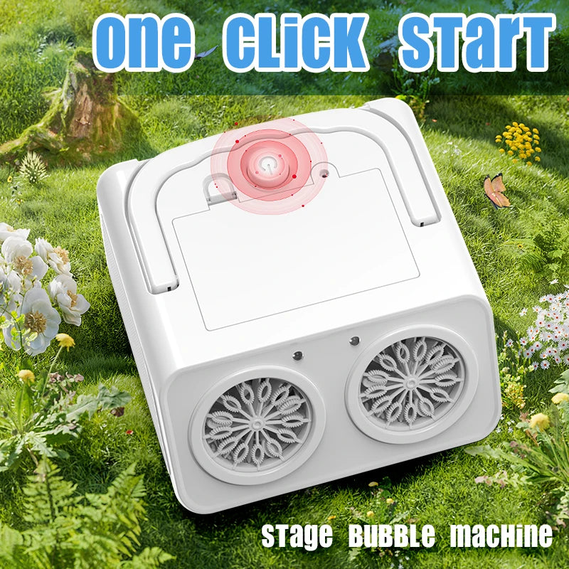 Handheld automatic bubble machine, children's portable bubble machine