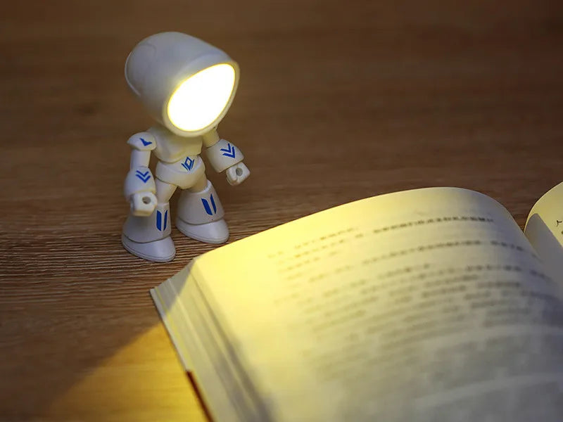 Mini LED Hero Night Light – Cute Cartoon Police Desk Lamp for Kids' Bedrooms & Holiday Gifts