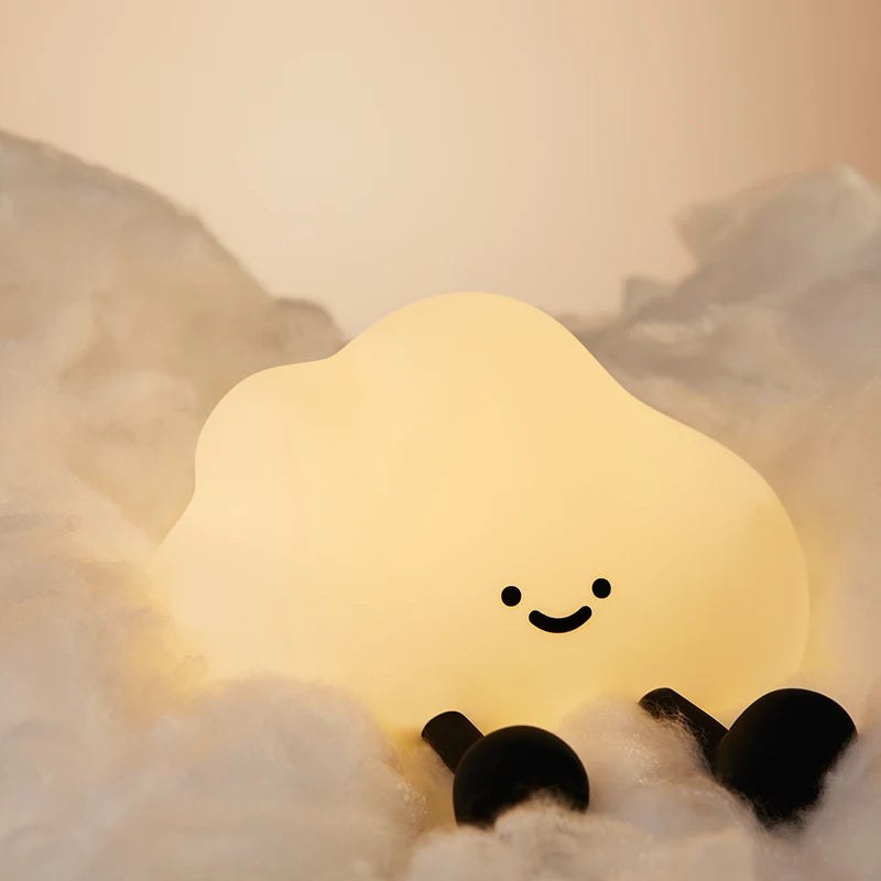 Cute Animal Silicone Night Light – Panda, Capybara, Axolotl, Mushroom & More | USB Rechargeable